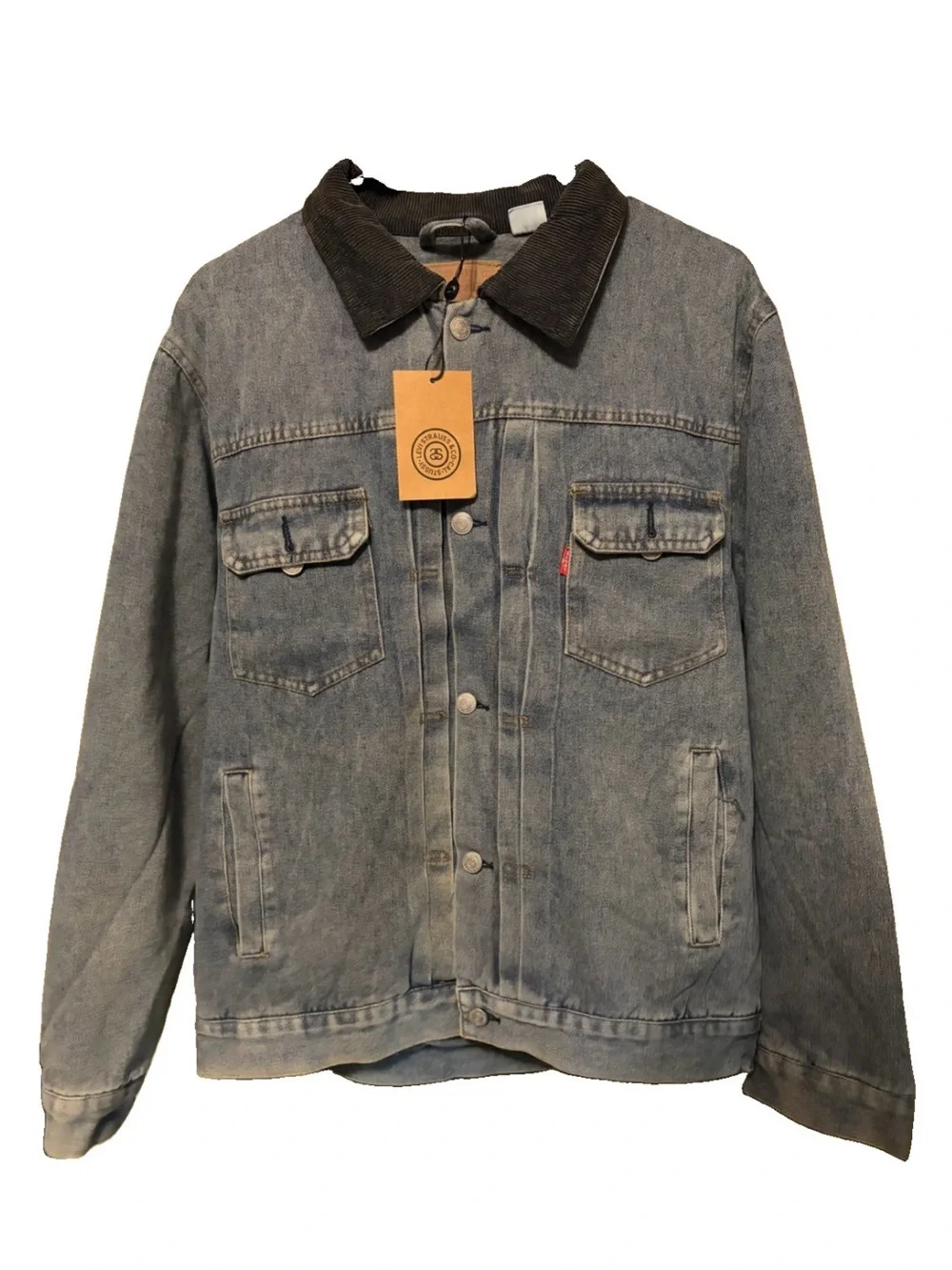 Levi’s X Stüssy Embossed Trucker Jacket